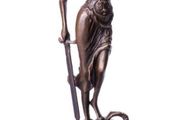Lady Justice - Bronze, Marble, Signed