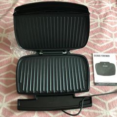 George Foreman 10-Portion Large Health Grill Model 23440 (Brand New, No Box)