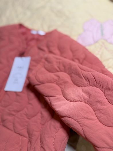 M&S girls quilted jacket