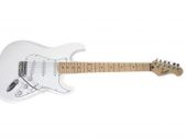 Electric Guitar Strat style Freya ST-1 White Maple fretboard