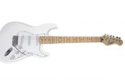 Electric Guitar Strat style Freya ST-1 White Maple fretboard