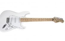 Electric Guitar Strat style Freya ST-1 White Maple fretboard