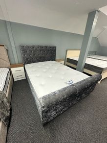Bed and mattress