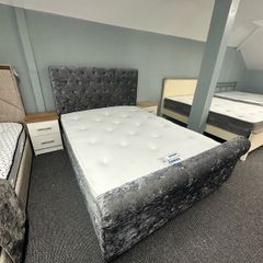 Bed and mattress
