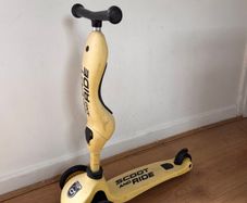 Scooter 2-in-1 with seat & 3 wheels - Highwaykick 1 Lemon