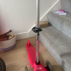 Pink micro mini scooter