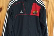 Munster Rugby. Official Adidas Youths Age 11-12 Years Track Jacket.Touchline Jacket. Bench Jacket. Collect In Dublin Or Receive Via Post.