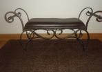 Wrought Iron seat