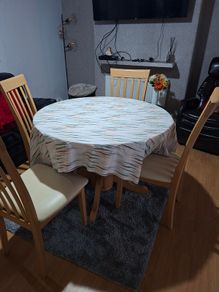 Dining table and chairs