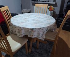 Dining table and chairs