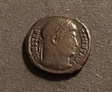 Roman Coin Emperor Constantine I The Great 321 AD