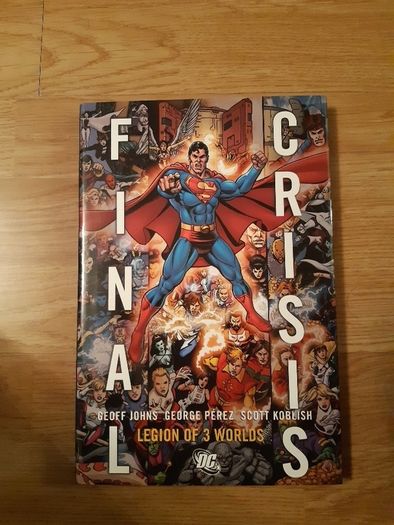 Final Crisis Legion of 3 worlds Graphic Novel