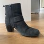 ecco black womens ankle boots size 38 Image 2