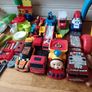 Police jeep and boat kids toy Playmobil 2 fourgon + bateau kids toys .chair. everything in photos Image 2