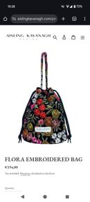Aisling Kavanagh Floral Embroidered Occasion Bag