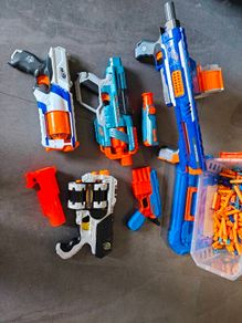 NERF gun collection