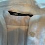 Ladies Zara Linen Shirt Size L Image 2