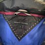 Tommy Hilfiger navy puffer jacket with fur lined hood Image 3