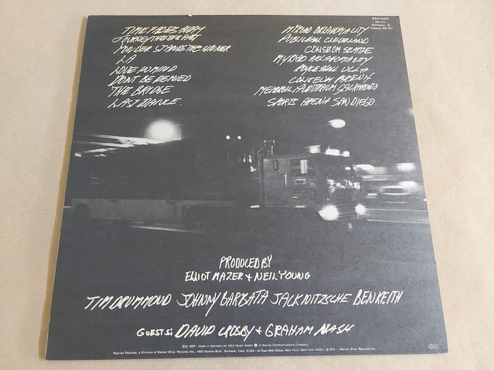 Neil Young - Time Fades Away - Vinyl Record + Hundreds More