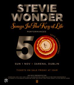 Stevie Wonder 1st November