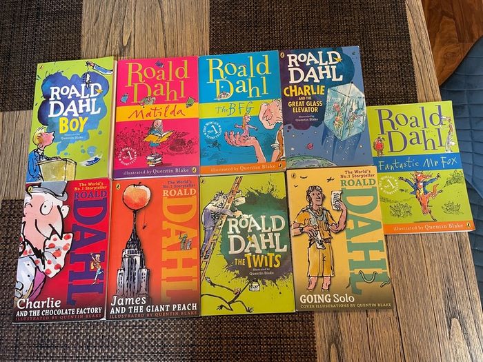 collection of Roald Dahl's books