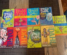 collection of Roald Dahl's books