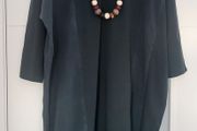 In Good Company bottle green silk contemporary midi Sz M ( Fit 12-14 UK) - Rrp 129 ( New)