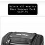 BUSE TRAVELPACK - Bikers all weather holdall Brand New Image 2