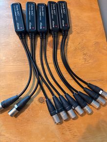 5 x Dante AVIO Analog Output Adapter 0x2