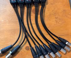 5 x Dante AVIO Analog Output Adapter 0x2
