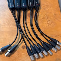 5 x Dante AVIO Analog Output Adapter 0x2