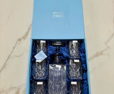 Newbridge Silverware 7-Piece Whiskey Decanter & Glass Set - Brand New