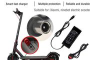 42V 2A Electric Scooter Charger 1 Pin,Power Adapter for Xiaomi M365,Pro,Pro2,Essential,1S,AOVO,Ninebot Segway ES1 ES2 ES4 E22E E25E E45E(UK Plug)