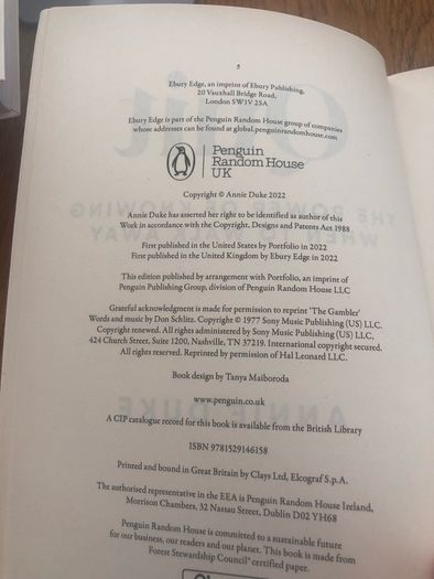 Quit -by Annie Duke -brand new