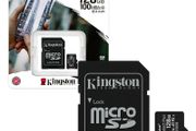 Kingston Micro SD  Memory Card 128GB Sd Card with Adaptor