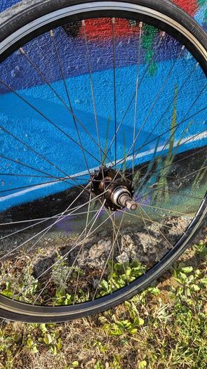 Fixie bike wheel set, lightweight.