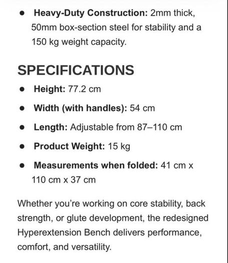 Strength Shop Hyperextension Bench