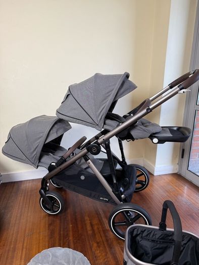 Cybex Gazelle S double pram twin buggy travel system