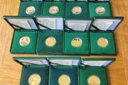 Poland 200 zlotych, 22ct gold coins