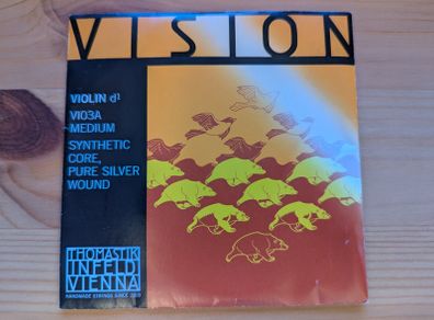 Violin string - Thomastik Vision Violin D 4/4 medium