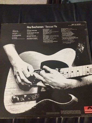 Roy Buchanan Rescue me lp