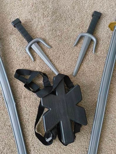 Kids Ninja Warrior/Kombat Costume age 5-7