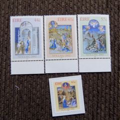 Ireland 2002.Christmas Stamp Set.Mint never hinged.MNH.