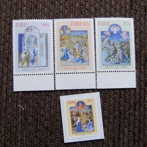 Ireland 2002.Christmas Stamp Set.Mint never hinged.MNH.