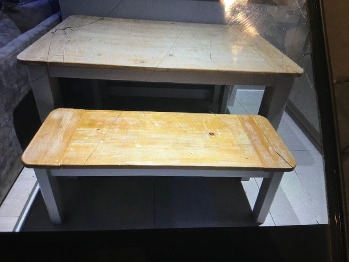 NEXT table and chairs