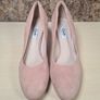 CLARKS KELDA HOPE smart court shoes heels Dusty pink rose Pink Suede leather closed toe Size UK 5.5D EU 39 BRAND NEW Image 3