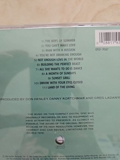 Don Henley 2 CD Lot