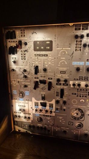 vinatge classic barn boeing 737 panel simulator