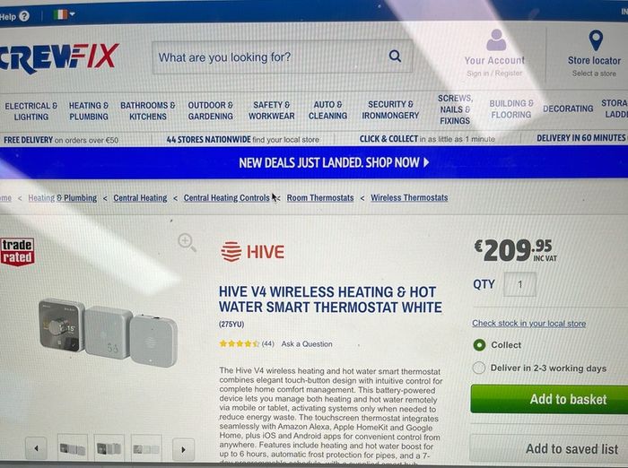 Hive Smart Heating System