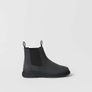 Zara Kids/ Leather Ankle Boots With Gores Image 6
